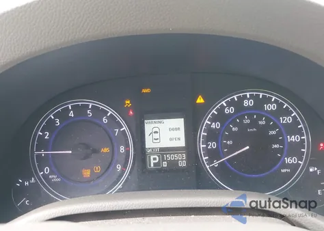 2012 Infiniti G37X из США, поврежденный, VIN JN1CV6AR5CM670190